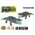 Crocodile Toy Remote Control Walking Alligator With Lights And Sound Effects