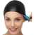 Men Women Waterproof Ear Protection Bathing Silicone Cap Swimming Pool