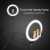 45cm LED Ring Light Set Live Photography Fill Light with 7.5ft Long Tripod Stand