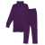 Baby High Neck Thermal Wear Suit - Purple