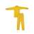Baby High Neck Thermal Wear Suit - Yellow