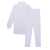 Baby High Neck Thermal Wear Suit - White