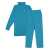 Baby High Neck Thermal Wear Suit - Sea Green