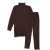 Baby High Neck Thermal Wear Suit - Brown