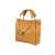 1-Set - Large Capacity Leather Shoulder Bags for Women - Yellow