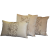 Set Of 3 Hand Work Cushions