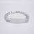 Customized Name Classic Silver Bracelet For Men