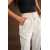 Jane White Relaxed Paper Bag Pant