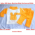 Newborn Baby 3 PCS Light Yellow Sleeve Suit - 1 Pack