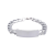 Customized Name Classic Silver Bracelet For Men
