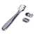 Stainless Steel Handle 2 Blades Foot Pedicure Razor Tool - 1 Piece