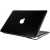 Black Carbon Fiber Sticker For Laptops - 12 X 12 Inches