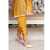 Bint al Bilaad Khadi Viscose Stylish Embroidered Suit For Women - Yellow - Pack of 2 PCS Bint al Bilaad Khadi Viscose Stylish Embroidered Suit For Women - Yellow - Pack of 2 PCS