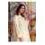 Bint al Bilaad Khadi Viscose Embroidered Suit For Women - White - Pack of 2 PCS Bint al Bilaad Khadi Viscose Embroidered Suit For Women - White - Pack of 2 PCS