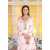 Bint al Bilaad Khadi Viscose Fancy Embroidered Suit For Women - Light Pink - Pack of 2 PCS Bint al Bilaad Khadi Viscose Fancy Embroidered Suit For Women - Light Pink - Pack of 2 PCS