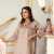 Bint al Bilaad Khadi Viscose Embroidered Suit For Women - Skin Color - Pack of 2 PCS Bint al Bilaad Khadi Viscose Embroidered Suit For Women - Skin Color - Pack of 2 PCS
