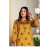 Bint al Bilaad Khadi Viscose Embroidered Suit For Women - Yellow - Pack of 2 PCS Bint al Bilaad Khadi Viscose Embroidered Suit For Women - Yellow - Pack of 2 PCS