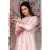 Bint al Bilaad Khadi Viscose Embroidered Suit For Women - Light Pink - Pack of 2 PCS Bint al Bilaad Khadi Viscose Embroidered Suit For Women - Light Pink - Pack of 2 PCS