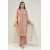 Needleast Supreme Linen Shirt & Dupatta Peach Color Stitched Suit For Women - Pack of 2 PCS