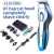 Kemei 5031- 11 In 1 Electric Rechargeable Hair Trimmer - Black