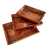 Serving Tray Set Of 3 Trays With Beautiful Hand Carvingt