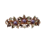 New Multicolor Design Fancy Metal Hair Clip Holding