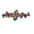 New Multicolor Design Fancy Metal Hair Clips