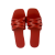 Comfortable Trendy Slipper For Women - Mehroon - 1 PairComfortable Trendy Slipper For Women - Mehroon - 1 Pair