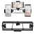 Yunteng Triple Side Clamp For Mobile Video Grapy – Black