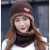 Song Ting Winter Beanie Warm Hat Scarf Set  For Unisex - 2 Pieces
