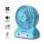 Rechargeable Mini USB Outdoor LED Light Fan With Battery Rechargeable Mini USB Outdoor LED Light Fan With Battery