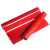 PVC Vinyl Lamination Red Paper For Laptops/Mobiles & Cars - 6 x 6 Square