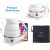 Food Grade Silicon Foldable Electric Kettle For Kitchen - White