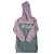FILA Jersey Fabric Hoodies - Pink And Grey
