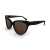 Ellery Black Frame Dark Brown Sunglasses for Women