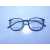 Trendy Korean Design Oval Shape Flexible Frame Glasses