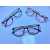 Square Shape Plastic Bome Frame Glasses For Kids