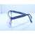 Korean Design Square Shape Metal Frame Glasses - Grey