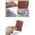 24 Bits Card Holder Pu Leather Wallet - Brown