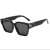 1.1 Millionaires Black Sunglasses For Unisex