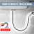 Metal Flexible 90 cm Drain Wire Brush Sink Cleaning