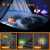 2Pcs Automatic Sensor Light Night Color Changing Romantic Flower