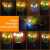 2Pcs Automatic Sensor Light Night Color Changing Romantic Flower