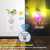 2Pcs Automatic Sensor Light Night Color Changing Romantic Flower