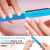 6 Side Pedicure Manicure Nail Filer - 1 Piece