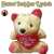 Teddy Bear Keychain Keyholder Keyring Key Hanger For Car
