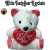 Teddy Bear Keychain Keyholder Keyring Key Hanger For Car