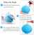 2 Bath Shower Brush Body Wash Scrubber
