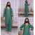 Embroidered V-Neckline Jacquard Full Sleeves 2-Piece Dress Embroidered V-Neckline Jacquard Full Sleeves 2-Piece Dress