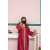 V-Neckline Khadi Viscose Fabric Long Sleeves Stylish Jalabiya Dress V-Neckline Khadi Viscose Fabric Long Sleeves Stylish Jalabiya Dress